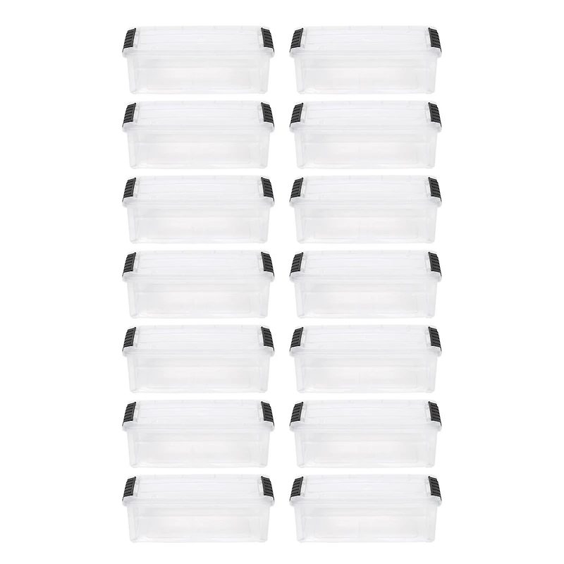 IRIS Stack & Pull™ Plastic Storage Boxes