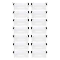 IRIS Stack & Pull™ Plastic Storage Boxes