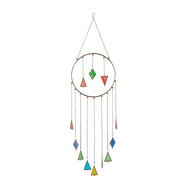 Multi Aluminum Contemporary Windchime 44" x 12" x 3"