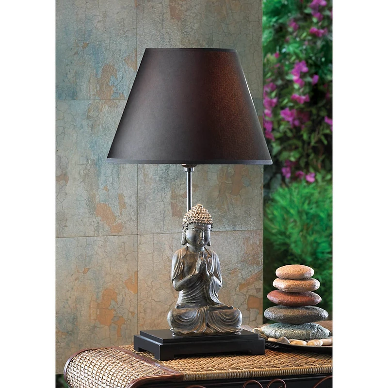 24" Buddha Table Lamp