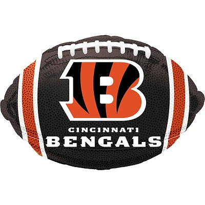 17" Cincinnati Bengals Football Foil Balloon