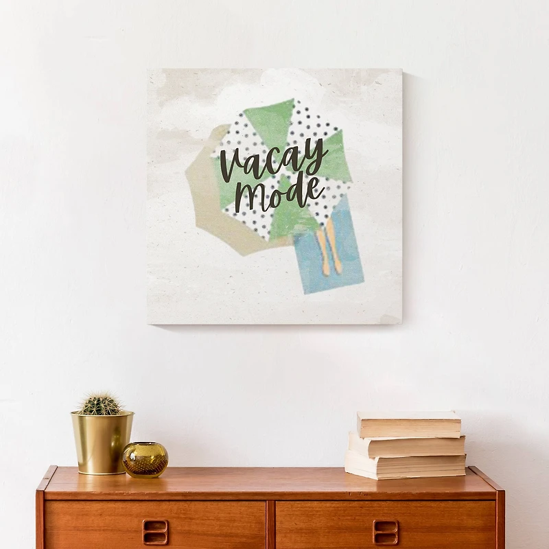 Vacay Mode Canvas Wall Art