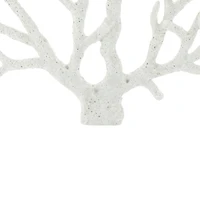 16" White Coastal Coral Sculpture