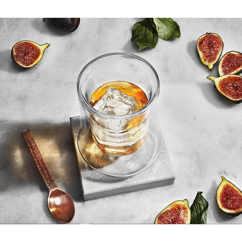 JoyJolt® Cosmo Double Wall DOF Whiskey Glasses, 4ct.