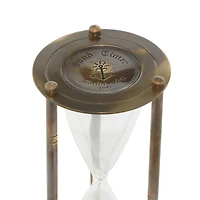 7" Brass Aluminum Contemporary Timer