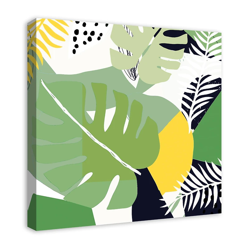 Designs Direct Modern Abstract Palm Canvas Wall Art