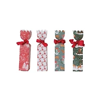Hello Honey® 10.75" Holiday Woodland Flora & Fauna Paper Gift Box Set