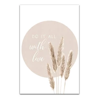 Do it All with Love Canvas Wall Art