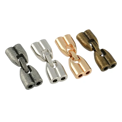 27mm 2-Hole Cord Endcap Closure Assortment by Bead Landing™