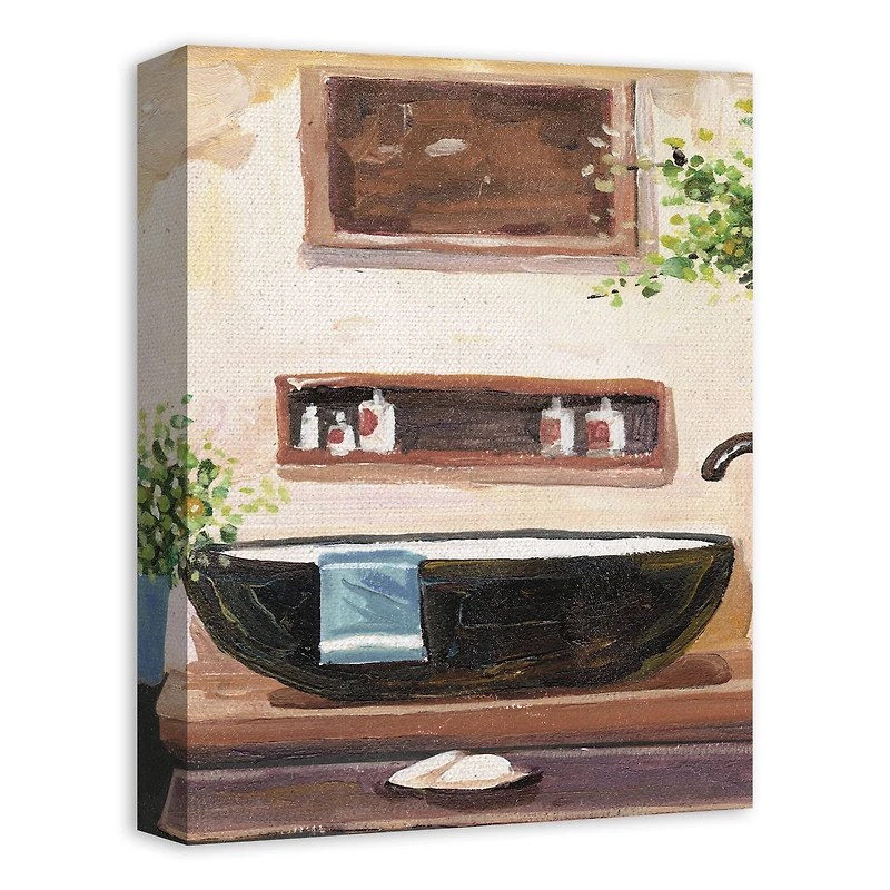 Farmhouse Sink 12" x 16" Canvas Wall Art