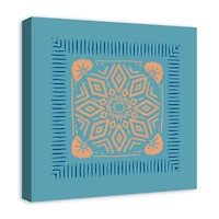 Bright Boho Bandana 20" x 20" Canvas Wall Art