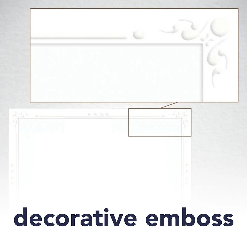 Strathmore® 5" x 7" White Photo Mount Card & Envelope Sets