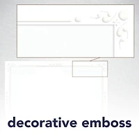 Strathmore® 5" x 7" White Photo Mount Card & Envelope Sets