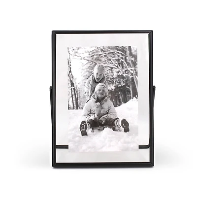 5" x 7" Metal Easel Tabletop Float Frame by Studio Décor