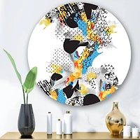 Designart - Minimal Fluid Shapes In Bauhaus Memphis Style