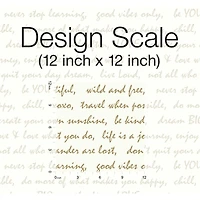 RoomMates Gold Dream Big Script Peel & Stick Wallpaper