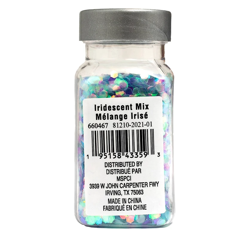 Iridescent Mix Specialty Glitter by Recollections™, 0.7oz.