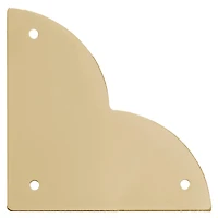 Dritz Home® Large Brass Smooth Quatrefoil Corners, 4ct.