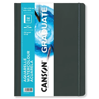 Canson® 8.5" x 11" Graduate Watercolor Book