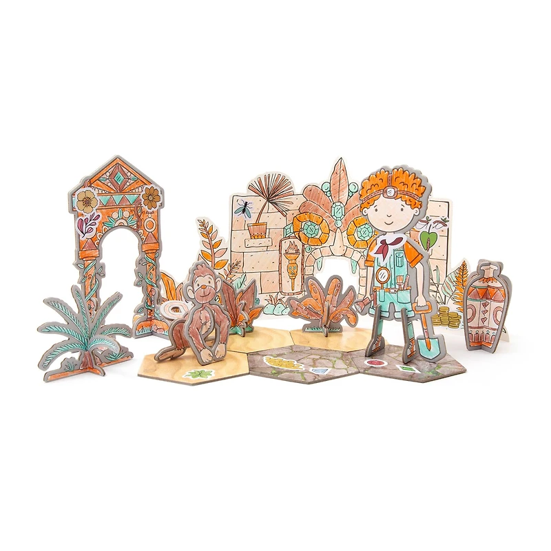 Micador jR. WorldBuilda ExpandaBits: Bluey the Paleontologist