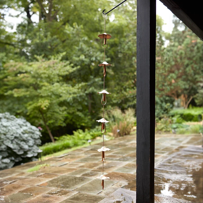 62" Mushroom Rain Chain