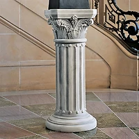 Design Toscano 33.5" The Athena Corinthian Pedestal