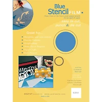 Grafix® 9" x 12" Blue Stencil Film