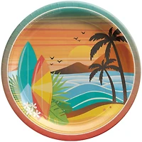 8.5" Beach Life Paper Plates, 50ct.