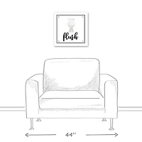 Flush 16" x 16" Canvas Wall Art