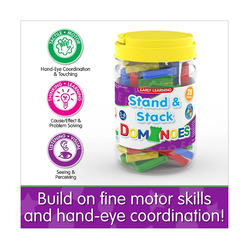 Early Learning - Stand & Stack Dominoes