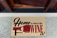 DII® Home Is Where The Wine Is Doormat
