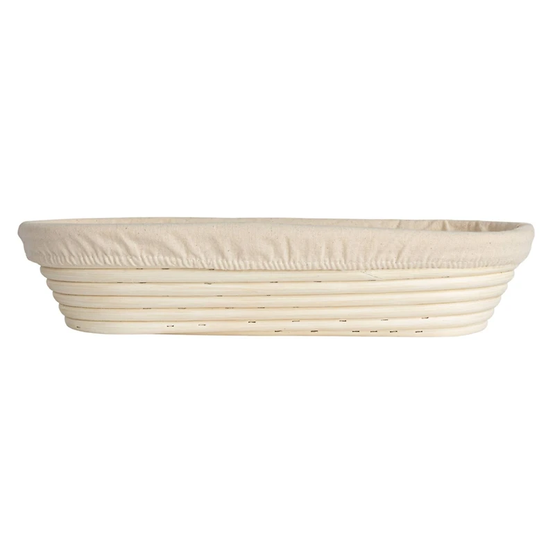 Hello Honey® 13.75" Chic White Oval Rattan Tray