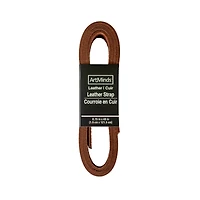 6 Pack: Dark Acorn Brown Leather Strap by ArtMinds™