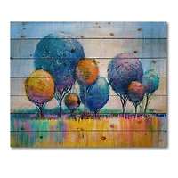 Designart - Autumn Fantasy Trees IV