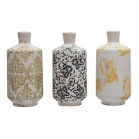 Hello Honey® 8" Terra Cotta Vase Set