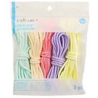 8ft. Pastel Paracords by Creatology™, 5ct.