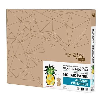 Rosa Talent Pineapple Painting Your Puzzle Mosaic Art Kit