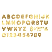 Trend Enterprises® 4" Metallic Casual Uppercase Ready Letters®