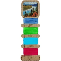 Wonderland Crafts Landscape Embroidery Blank Wood Organizer