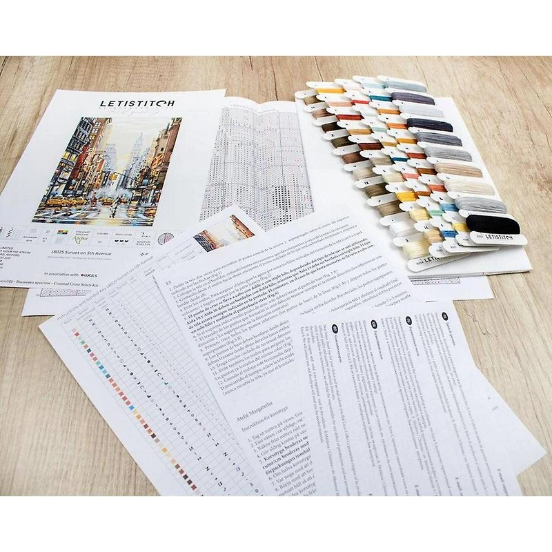 Letistitch Counted Cross Stitch Kit Spring Dreams