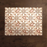 Earthtone Medallion 18" x 14" Cotton Twill Placemat