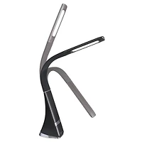 OttLite 16.5" Black LED Craft Anywhere Rechargeable Desk Lamp