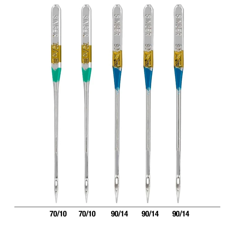 SINGER® Titanium & Standard Universal & Ball Point Sewing Machine Needles, 54ct.