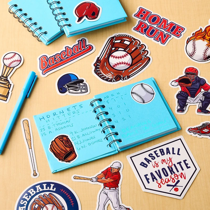Baseball Vinyl Die Cut Stickers by Recollections™