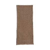 Hello Honey® 6ft. Brown Waffle Weave Cotton Table Runner