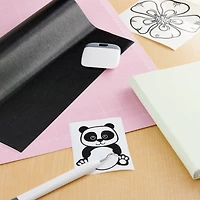 9 Pack: Cricut® Permanent Premium Vinyl™ True Brushed, Black