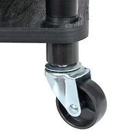 Household Essentials 3-Bag Laundry Sorter with Laminate Shelving