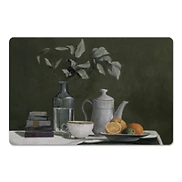 Antique Green Still Life 27" x 18" Floor Mat