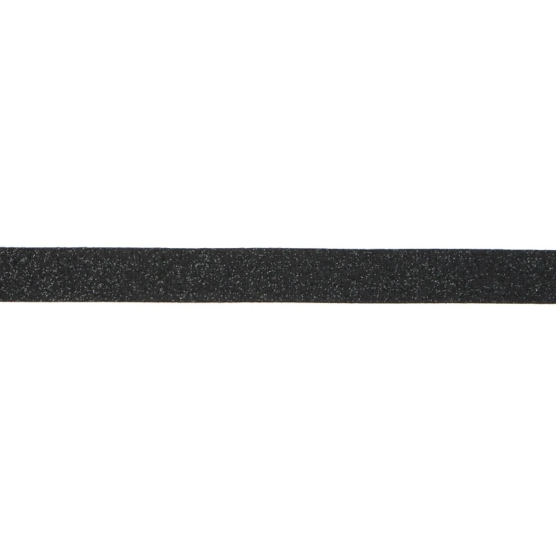 3/8" x 4yd. Black Glitter Ribbon by Celebrate It® Halloween