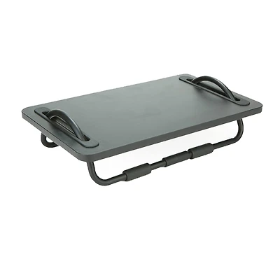 Mind Reader Black Tilting Ergonomic Foot Rest